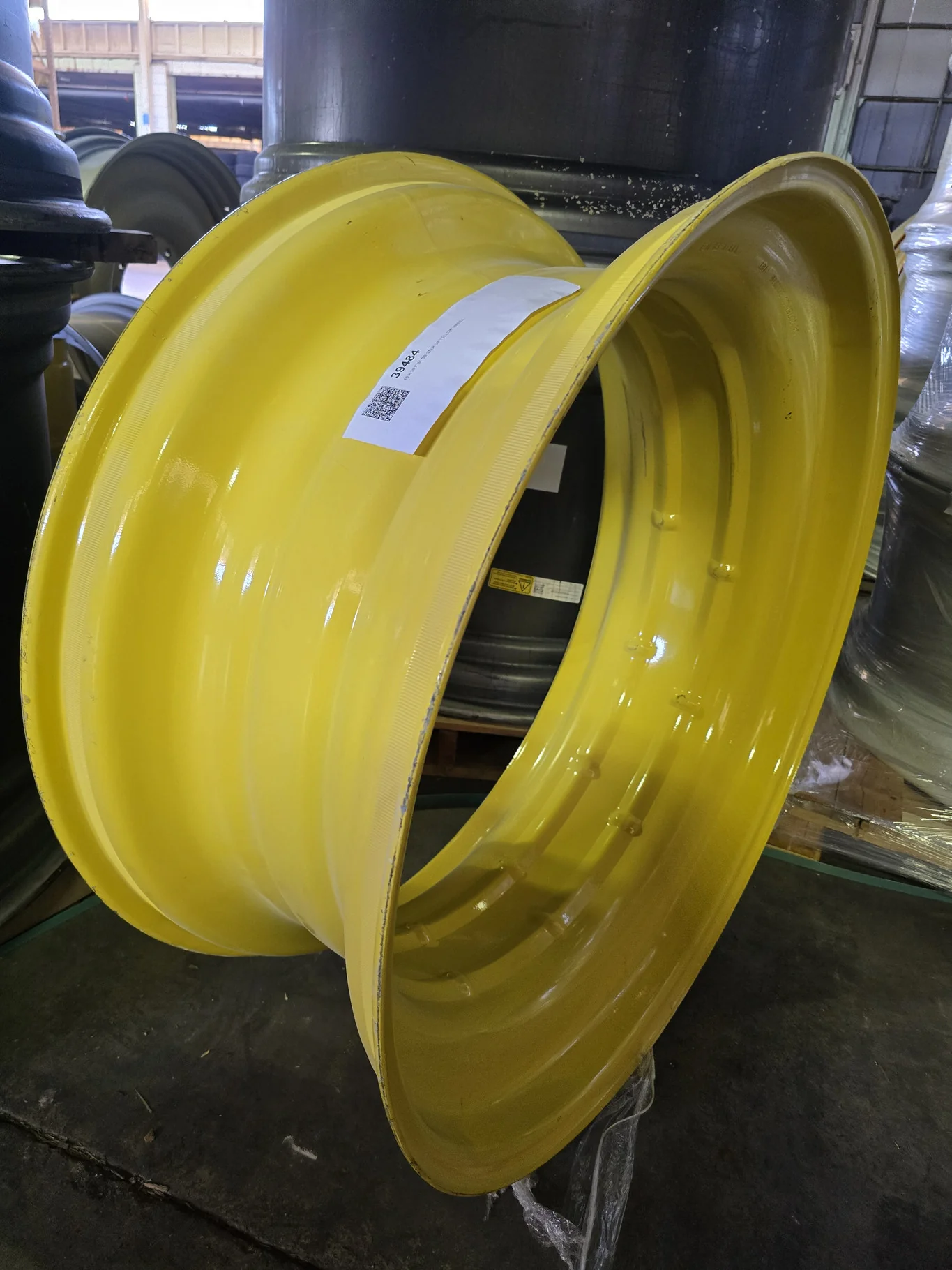 16 X 38 X 34 DB STEP UP YELLOW WHEEL image 2