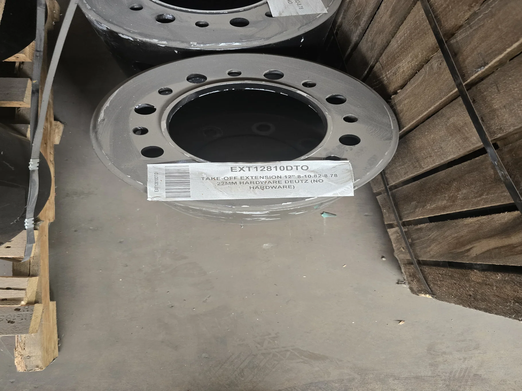 TAKE-OFF 12" EXTENSION 8-10.82-8.78 22MM HARDWARE DEUTZ (NO HARDWARE)