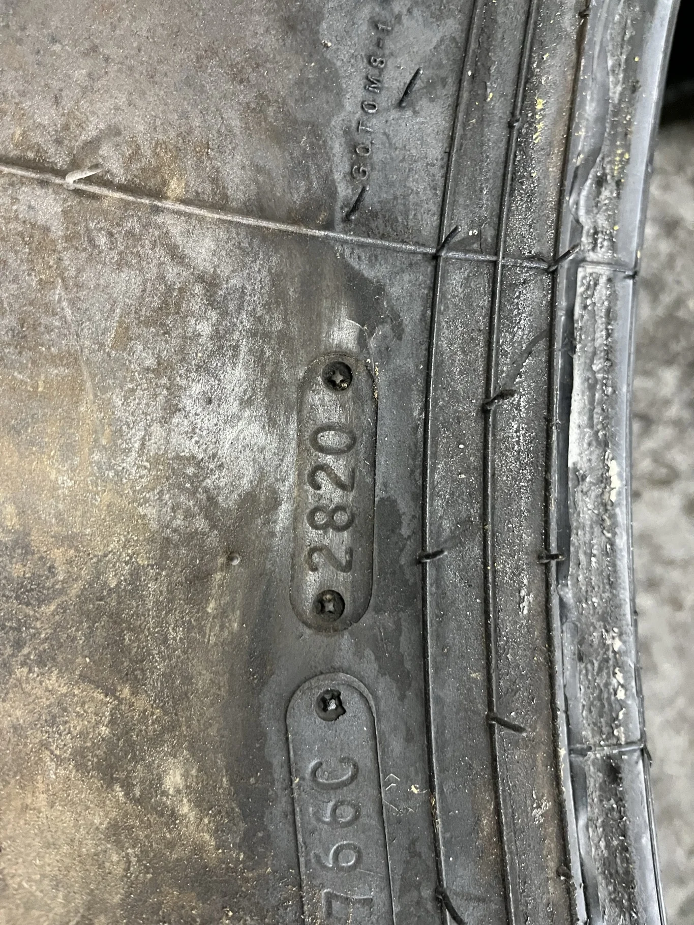 TAKE-OFF LSW 800/55R46 190D GOODYEAR OPTITORQUE TL R-1 95 - 100% image 4