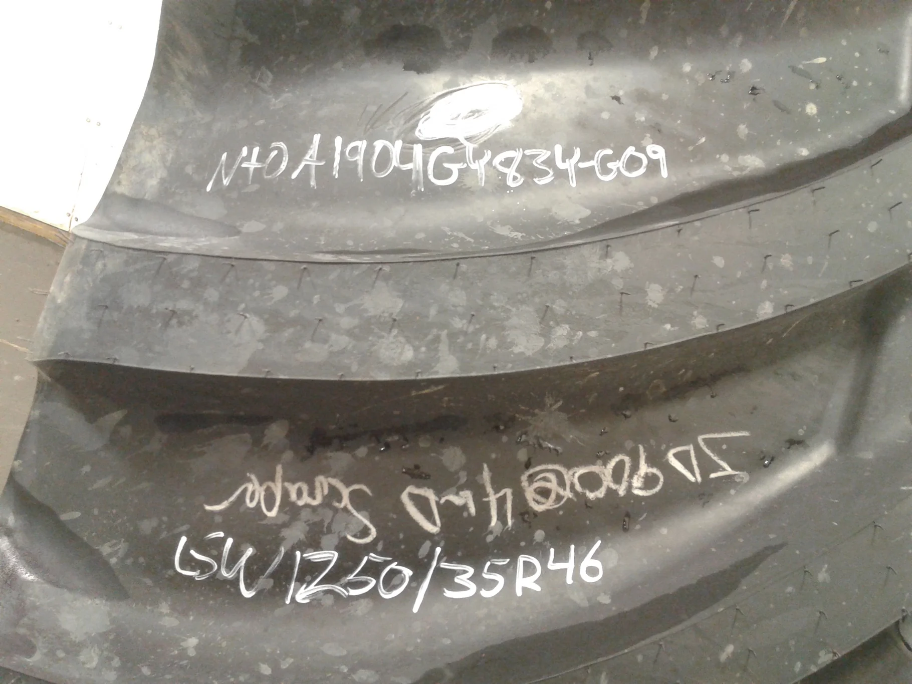 Take-Off LSW 1250/35R46 195D Goodyear Optitrac R-1W 95-100% image 5