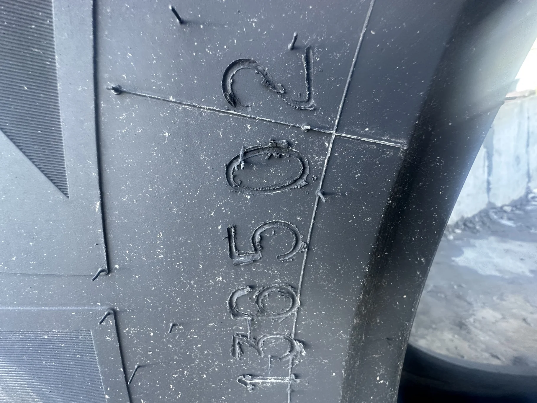 Used 75% IF710/70R42 Michelin AxioBib R-1W (179D) TL Lug Cuts image 6