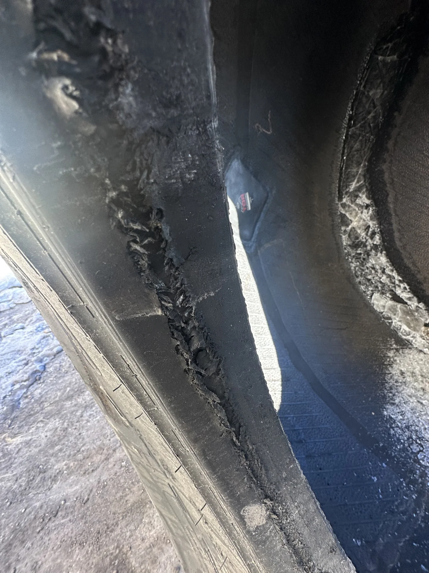 Used 85% IF1250/50R32 CFO Firestone Radial Deep Tread 23 R-1W 195B TL image 8