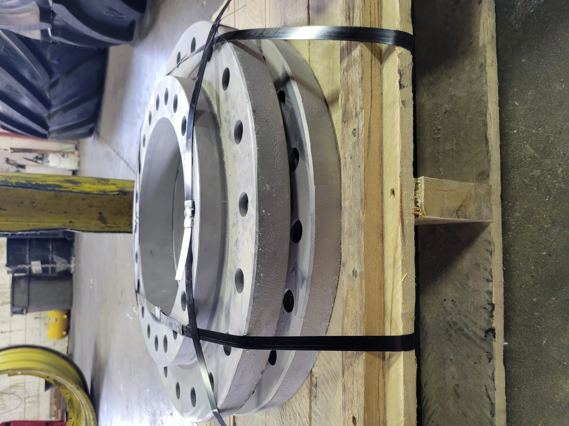 Used 2" Spacer 20-18.5-15.3125 (For X9 Combine) image 2