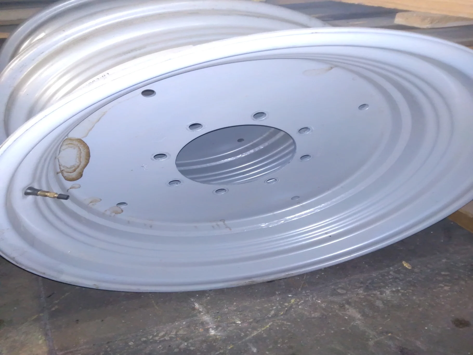 Take-Off 14 X 28 8-10.82-8.78 Solid Gray Wheel