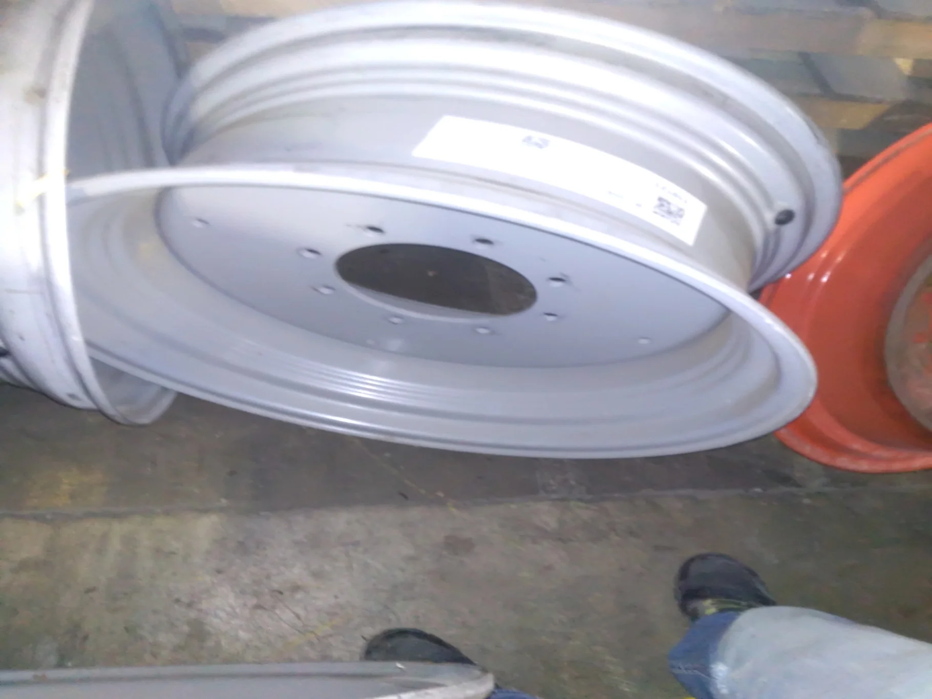Take-Off 14 X 28 8-10.82-8.78 Solid Gray Wheel image 2