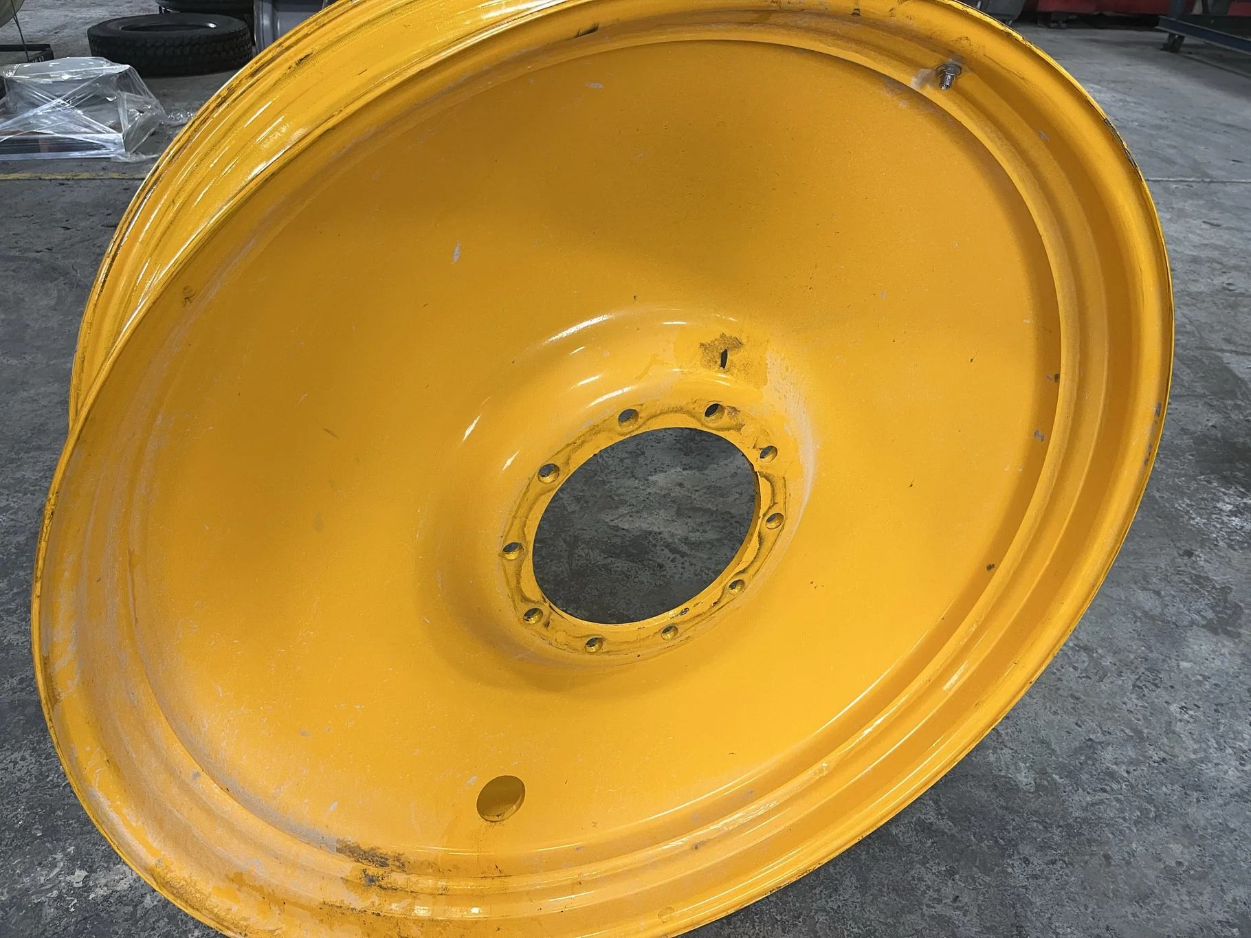 Take-Off 13 x 50 10-14.567-12.480-1 Bubble Disc Hagie Orange Wheel