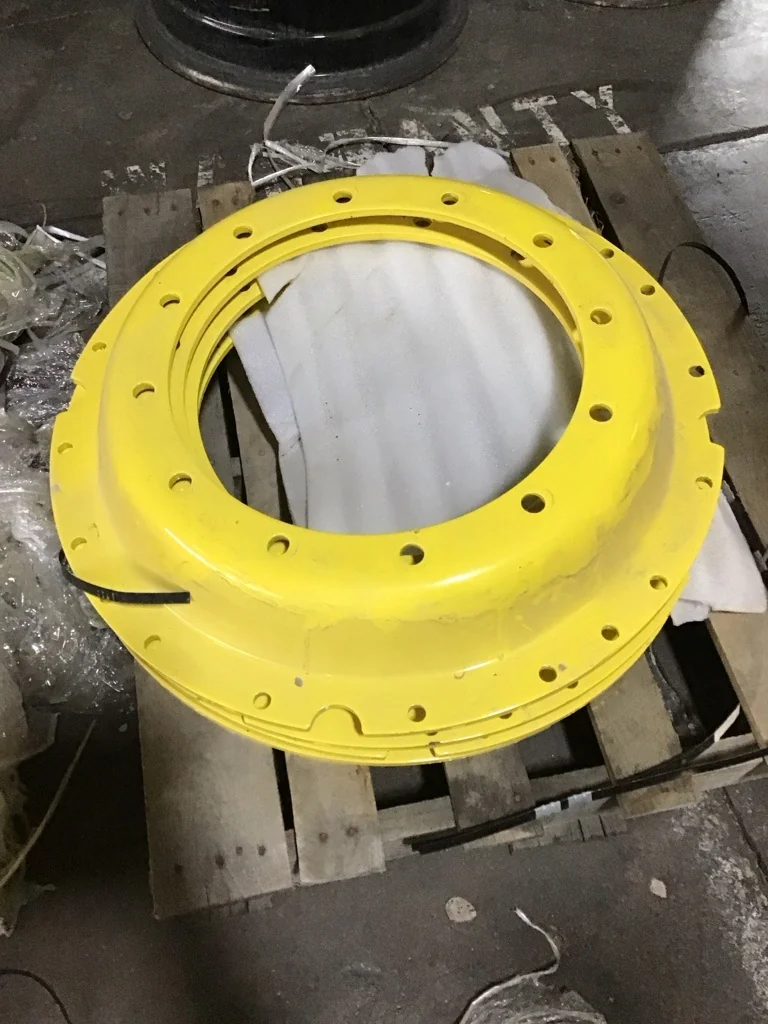 Take-Off Disc 34" Waffle 12-19.685-17.651 HD 3 Bolt Yellow