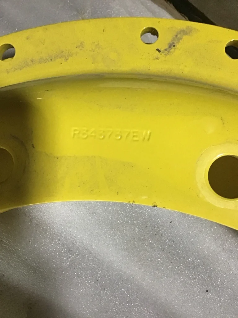 Take-Off Disc 34" Waffle 12-19.685-17.651 HD 3 Bolt Yellow image 2