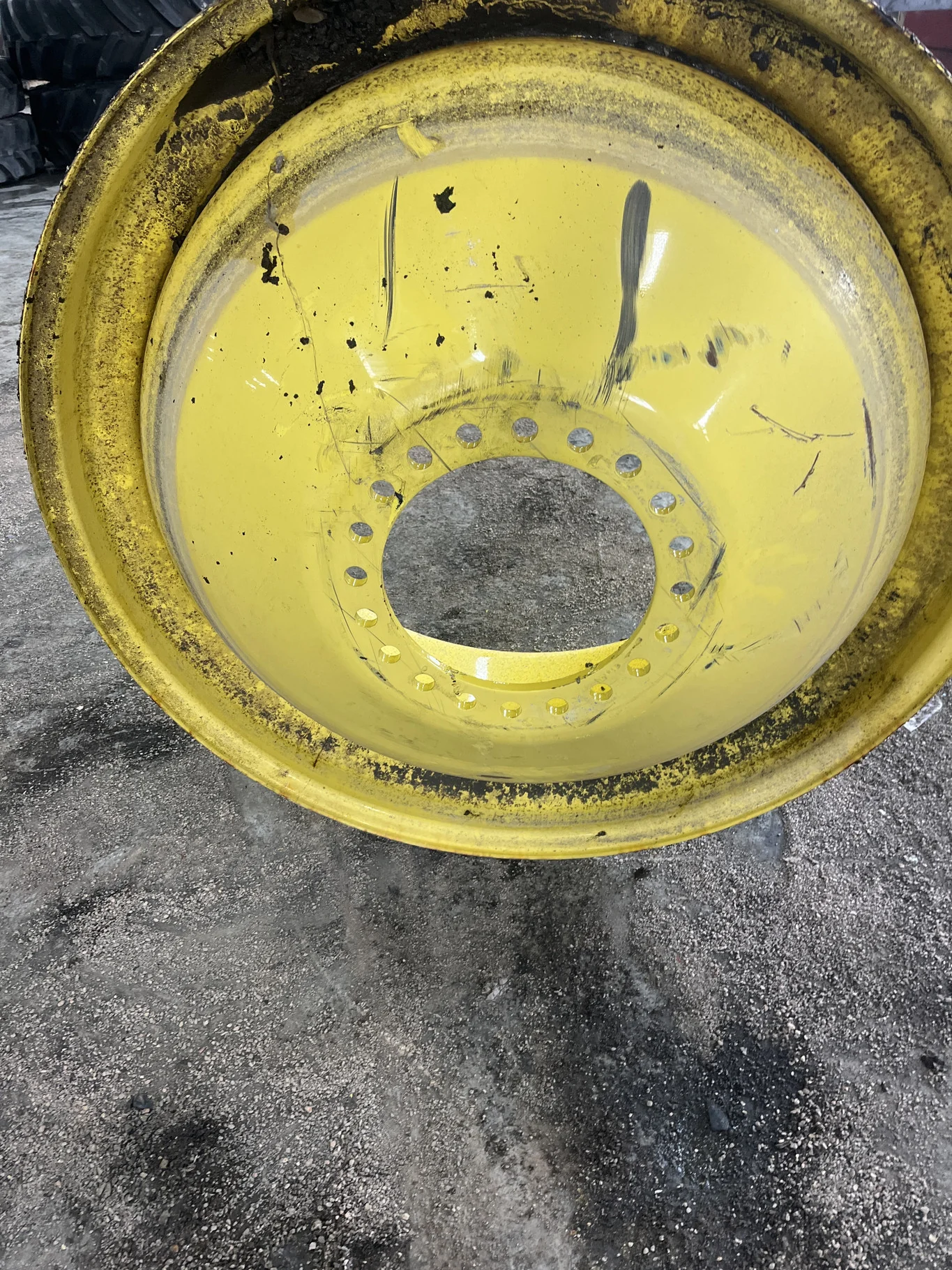 Take-Off 18 X 42 20-13.19-11.070 Dolly Dual Yellow Wheel image 2
