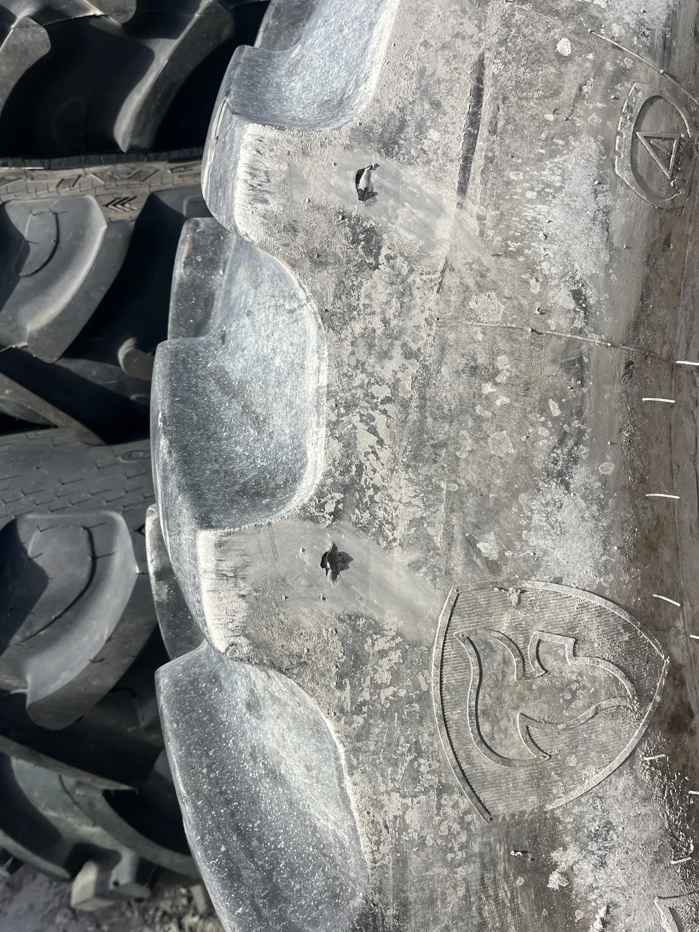 Used IF380/90R46 168B Firestone RAT RC TL R-1W 80-85% On 13 x 46 (12-13.976-11.857-1) Bubble Disc image 11