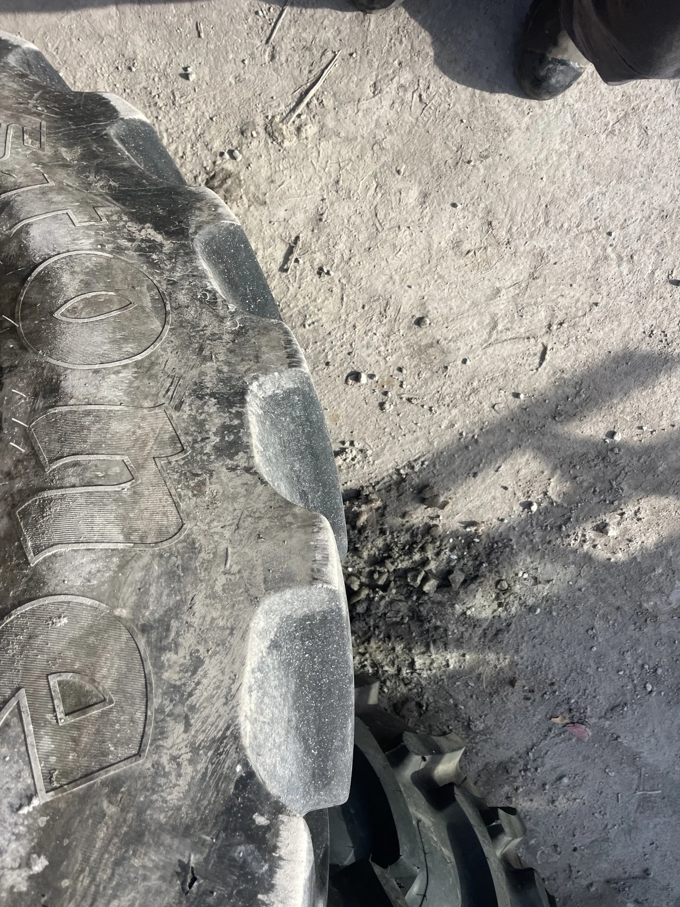Used IF380/90R46 168B Firestone RAT RC TL R-1W 80-85% On 13 x 46 (12-13.976-11.857-1) Bubble Disc image 12