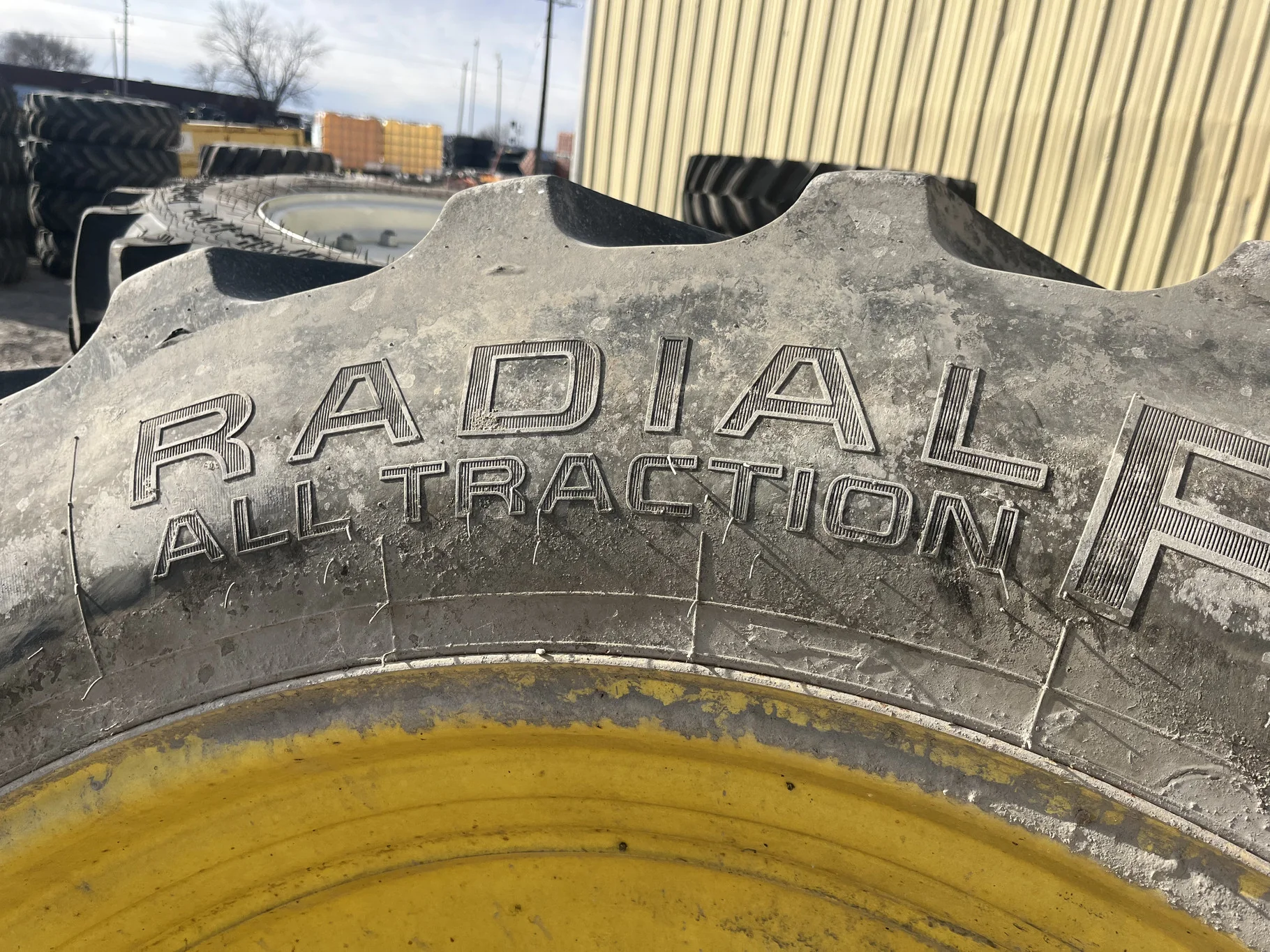 Used IF380/90R46 168B Firestone RAT RC TL R-1W 80-85% On 13 x 46 (12-13.976-11.857-1) Bubble Disc image 14