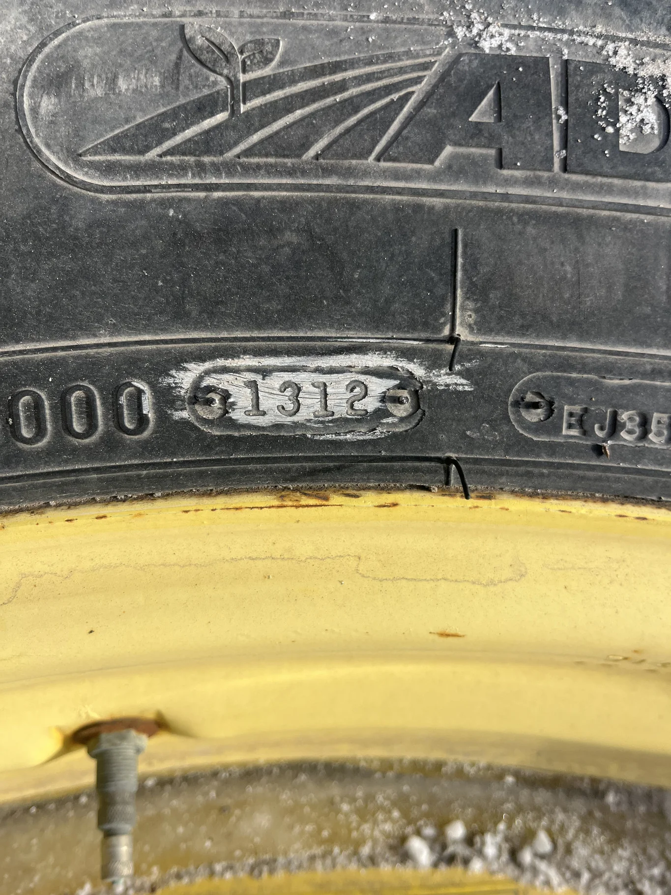Used IF380/90R46 168B Firestone RAT RC TL R-1W 80-85% On 13 x 46 (12-13.976-11.857-1) Bubble Disc image 18