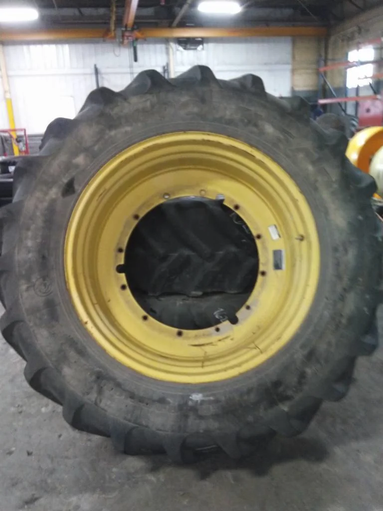Used 620/70R46 176A8 Goodyear Super Traction DT820 TL R-1W 80-85% On 21 x 46 (12-32.047-30.078) R&R