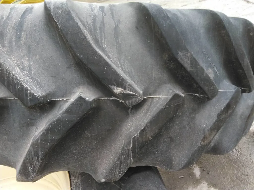 Used 620/70R46 176A8 Goodyear Super Traction TL R-1W 90-95% On 12-32.047-30.078) Rim & Rail Wheel image 8