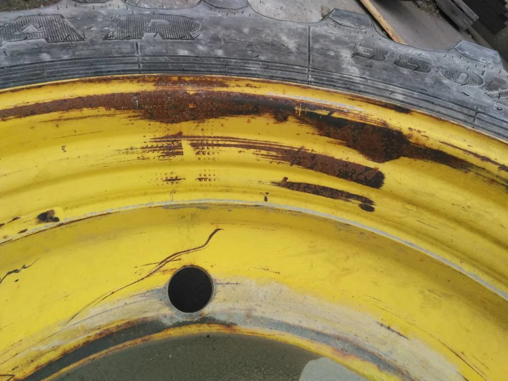 Used 380/90R46 168A8 Goodyear Ultra Sprayer TL R-1 90-95% On 12 x 46 (12-13.976-11.857-1) Bubble