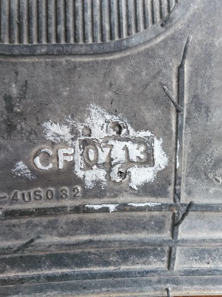Used 380/90R46 168A8 Goodyear Ultra Sprayer TL R-1 90-95% On 12 x 46 (12-13.976-11.857-1) Bubble image 3