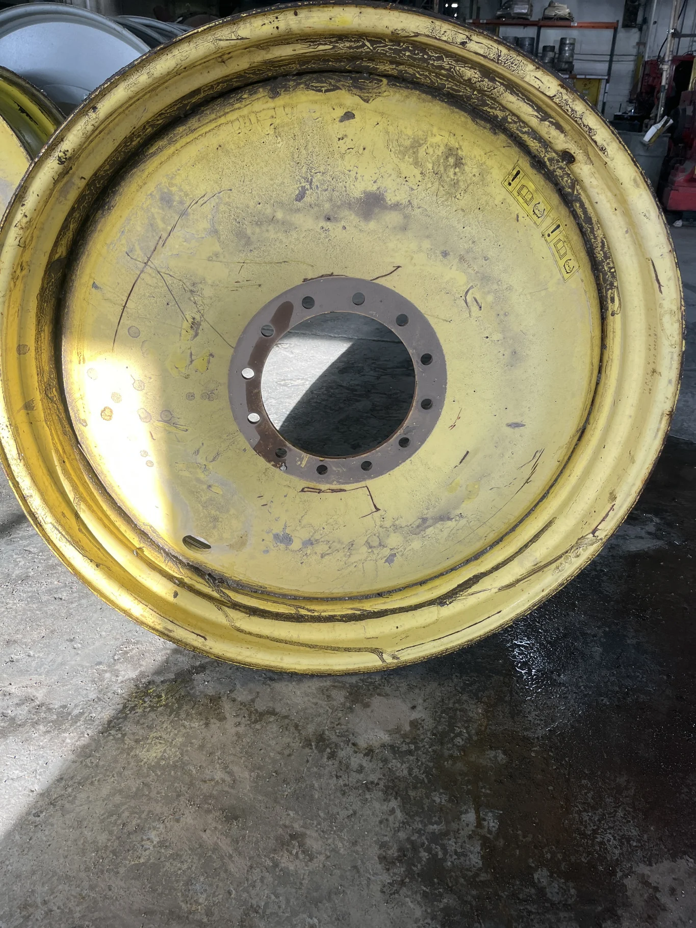 Used 12 X 46 12-13.976-11.857-1 Dual Yellow Wheel image 3