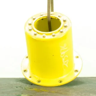 USED 18" EXTENSION JD 4700 SPRAYER 12-12.375-9.125 YELLOW