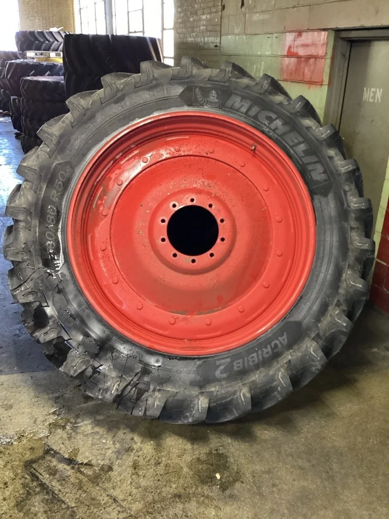 Take-Off 480/80R50 159A8 Michelin Agribib 2 95-100% On 15 X 50 10-13.19-11.07 R&R With Disc