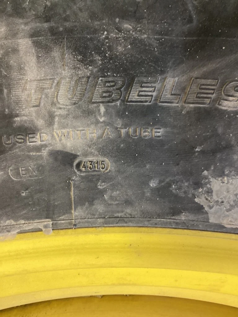 Used 480/80R50 159A8 Michelin Agribib TL R-1W 70-75% On 15 x 50 12-32.047-30.078 R&R wheel image 4