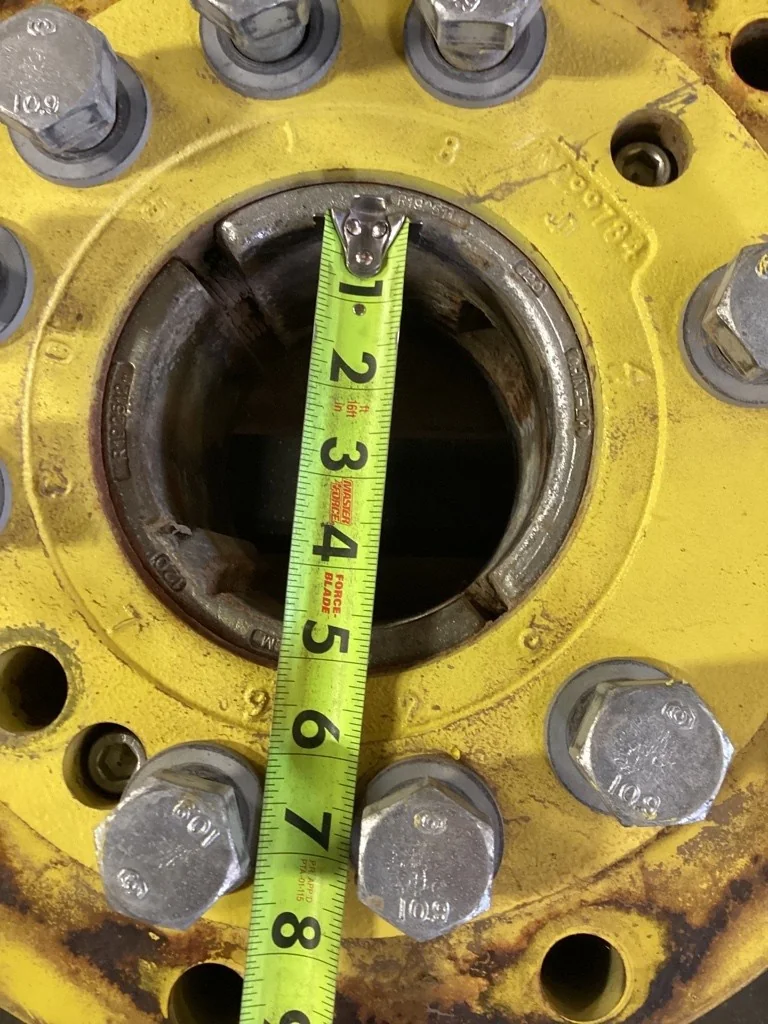 Take-Off 21.75 JD OE FWD with 6 inch Spacer 12-16.732-14.620 to 10-13.19-11.07 with Hardware. image 3