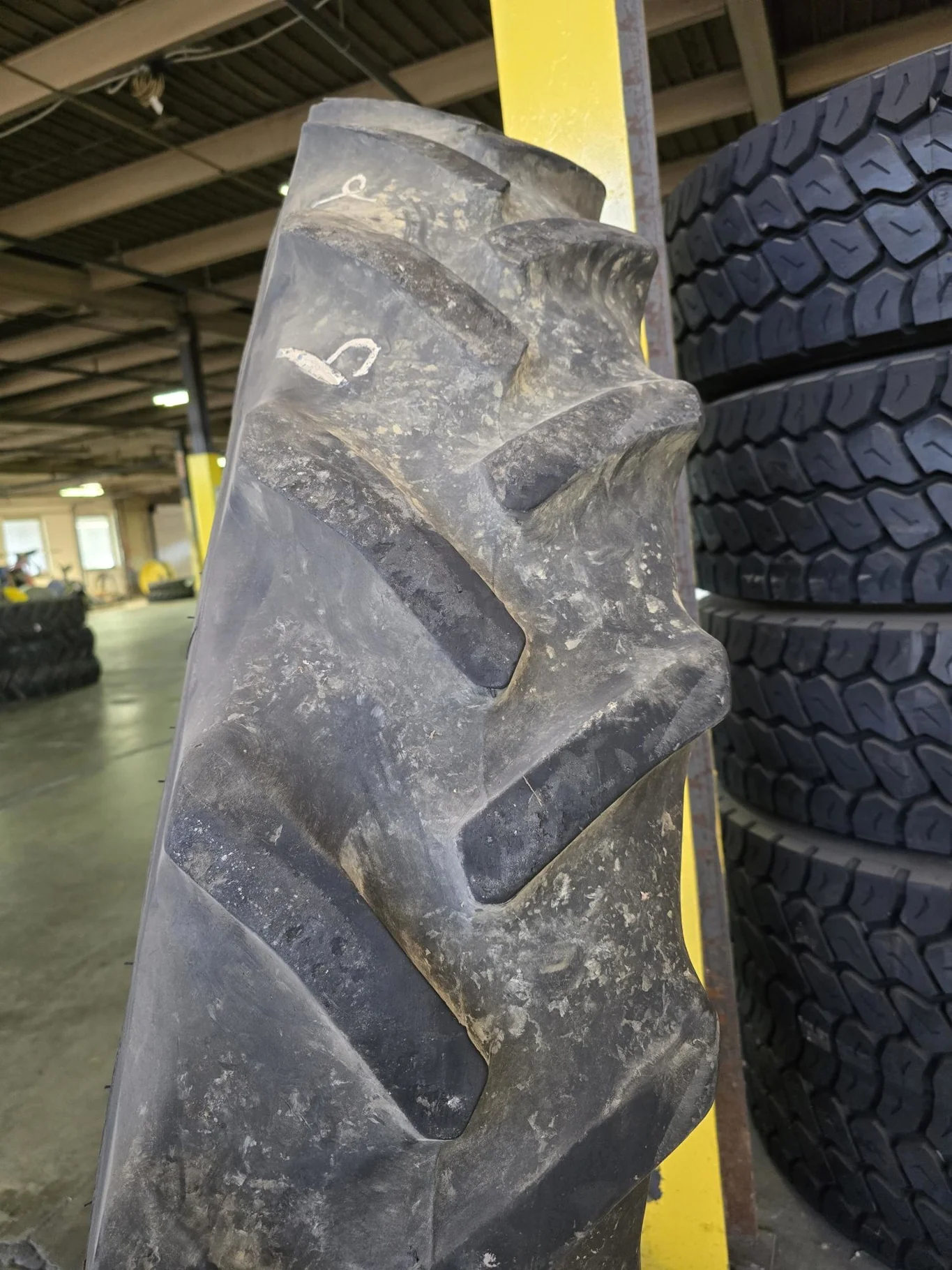 Used 320/90R50 161B Goodyear DT800 TL R-1W 40-45% image 2