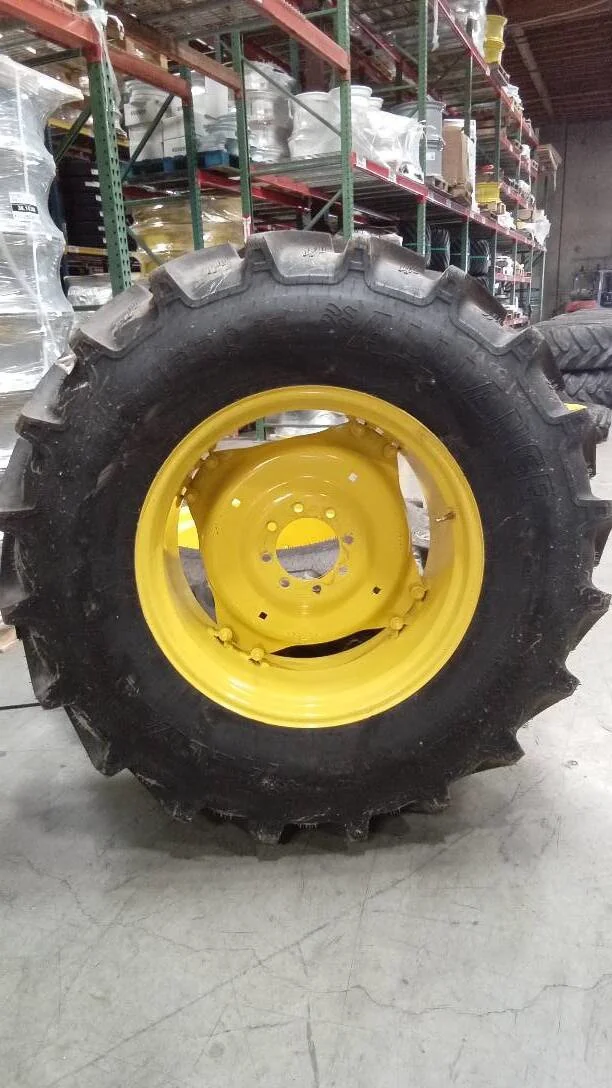 Take-Off 420/85R28 139B Alliance Farmpro ll TL R-1W 95-100% On 15 x 28 (8-8-6) 4/2 Clamp Wheel/