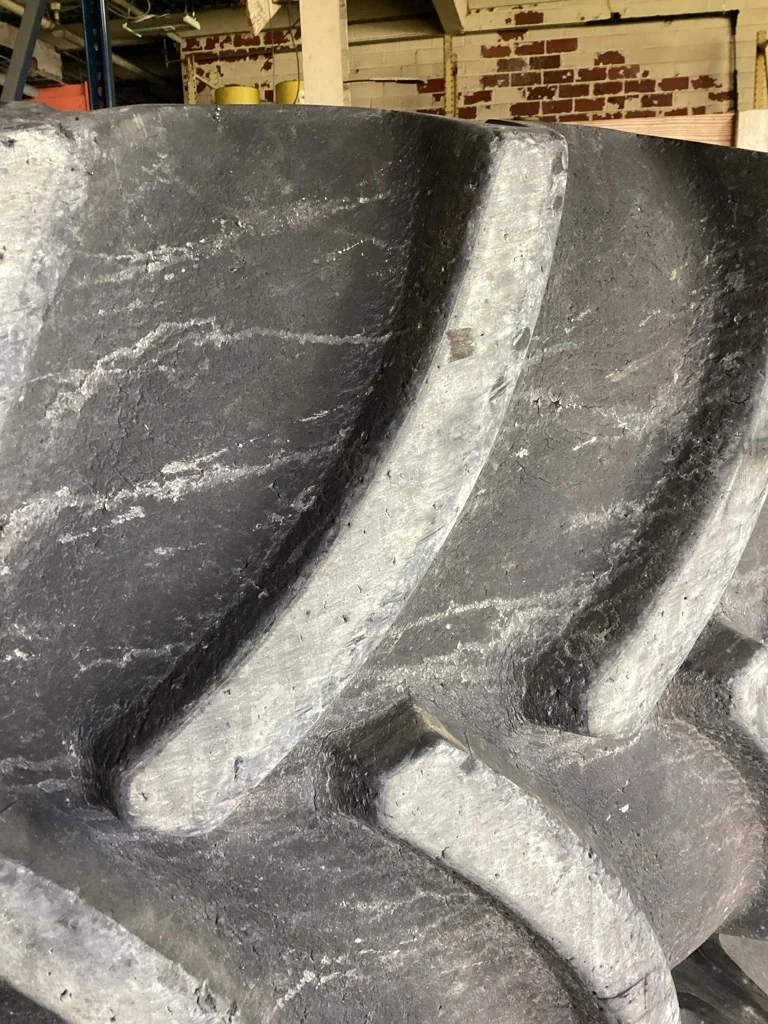 Used 800/70R38 173A8 Goodyear Optitrac DT830 TL R-1W 75-80% On 25 X 38 10-13.19-11.07 Dual Wheel image 3