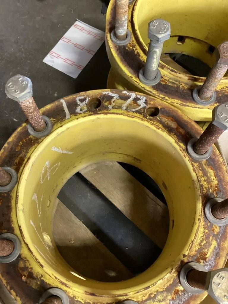 Used 10" Extension JD Hub 10-13.19-11.07 - missing 2 bolts 5.125" image 2