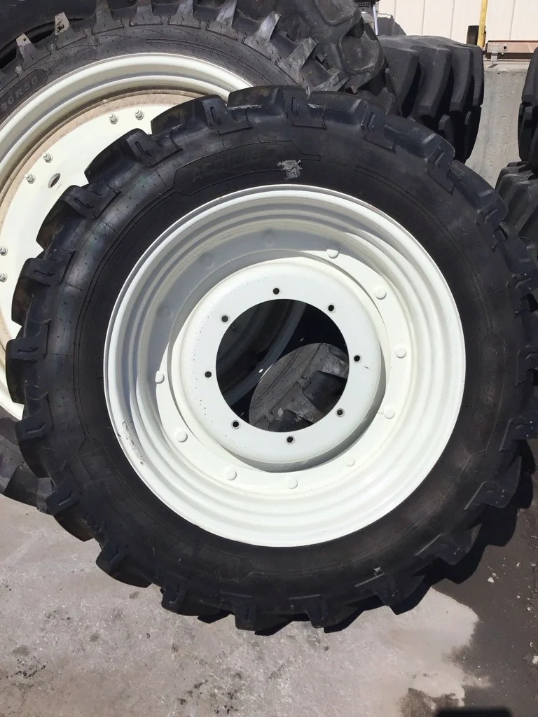 Used 320/85R34 133A8 Michelin Agribib2 TL R-1W 80-85% On 10 x 34 (8-15.945-14.281) R&R/Di image 2