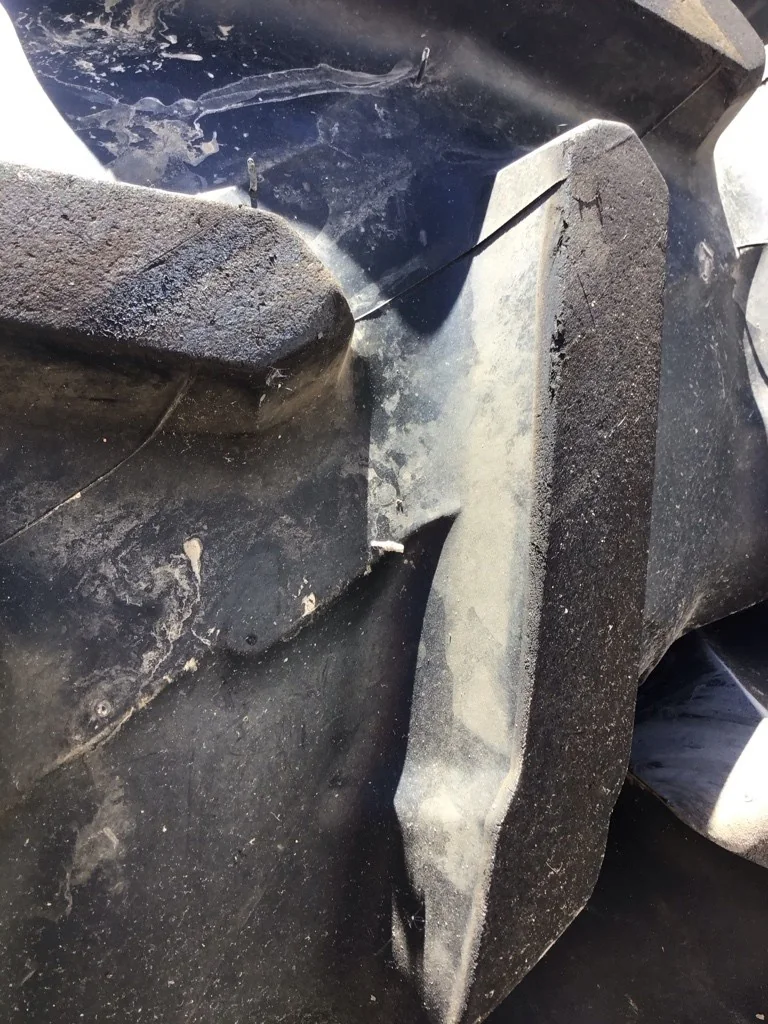 Used 320/85R34 133A8 Michelin Agribib2 TL R-1W 80-85% On 10 x 34 (8-15.945-14.281) R&R/Di image 8