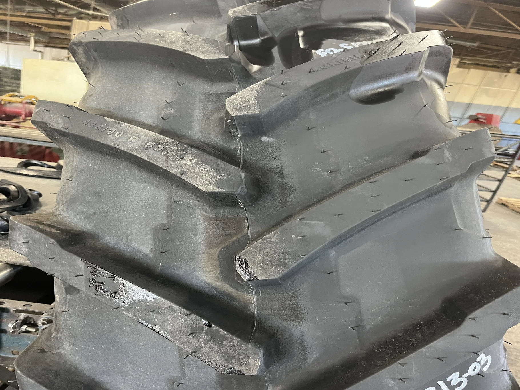 Used 480/80R50 159A8 Michelin Agribib 2 TL R-1W 90-95%
