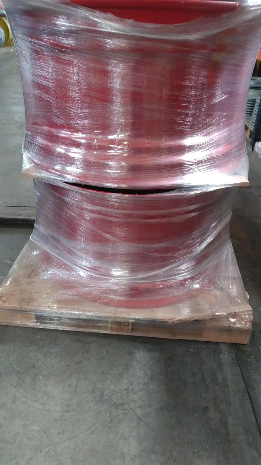 Take-Off 20 x 38 (10-13.19-11.07) Titan Solid Wheel Fendt Red image 3