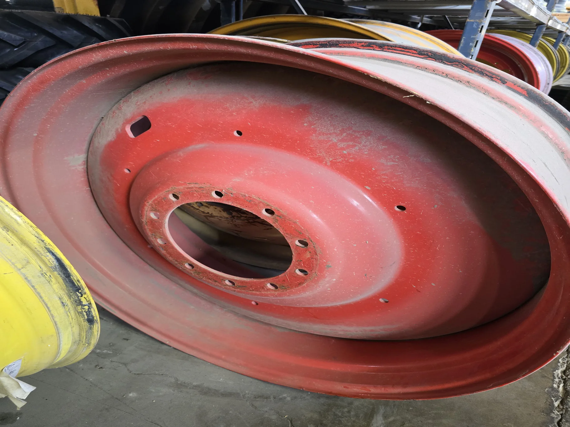 Used 16 x 42 10-13.19-11.07 Dual Wheel Fendt Red