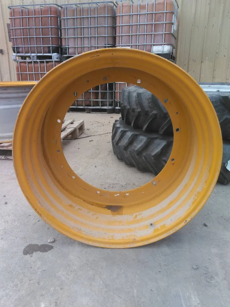 Used 23 x 38 12-30.375-28.440 Versatile Yellow Rim And Rail Wheel