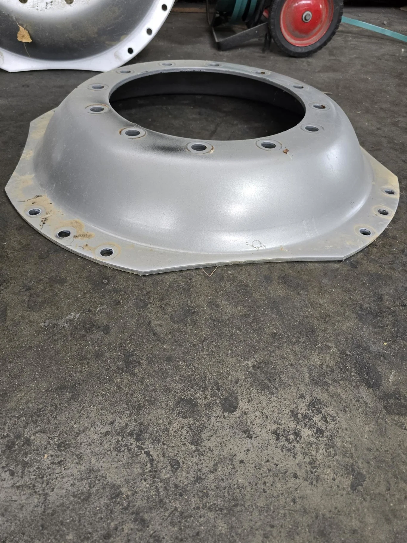 Take-Off 34" Disc 12-16.732-14.620 Waffle 3 Bolt Case Silver image 2