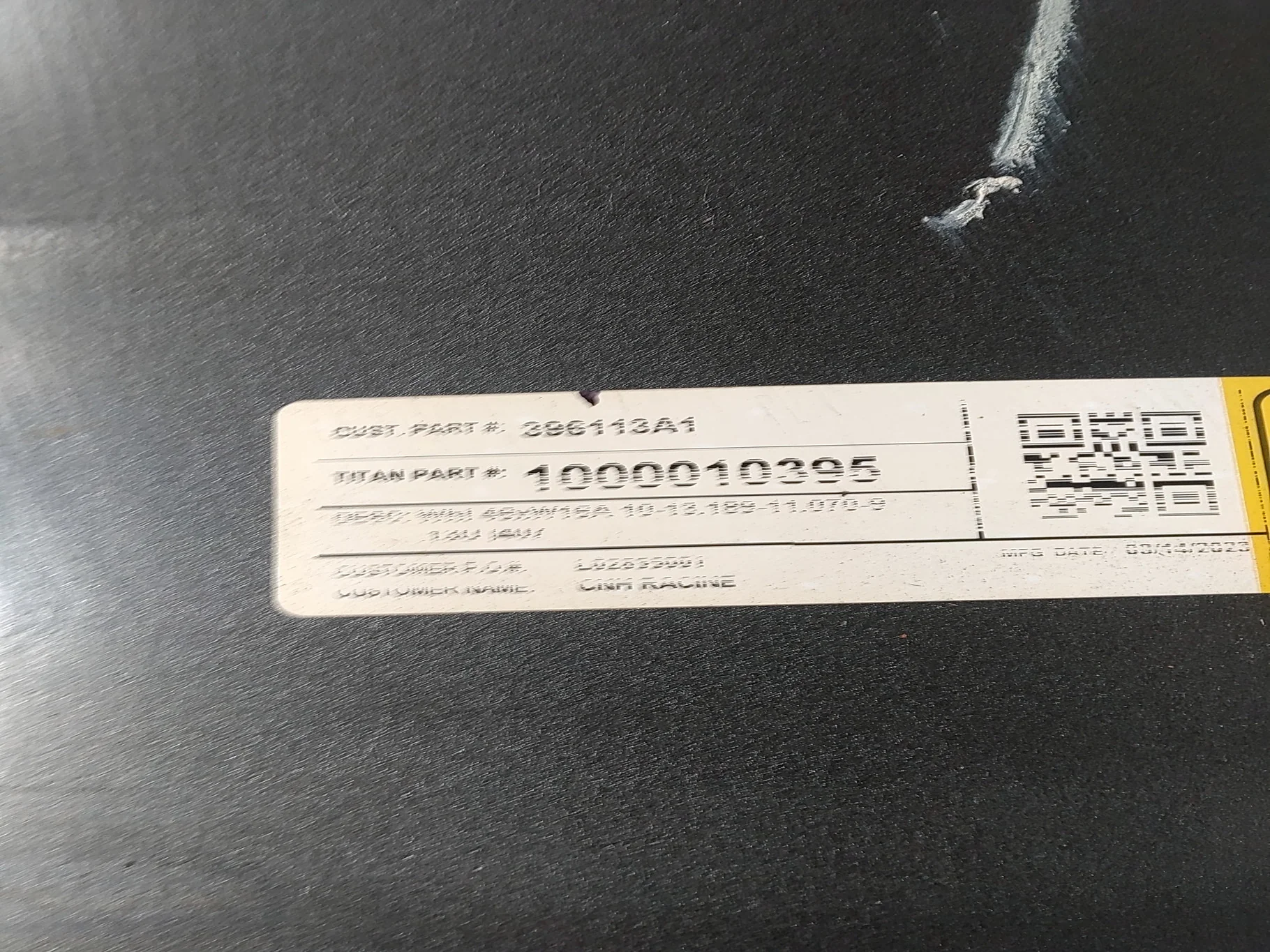 Take-Off 16 X 46 10-13.19-11.07-9.13 Titan Dual Case Silver Wheel image 10