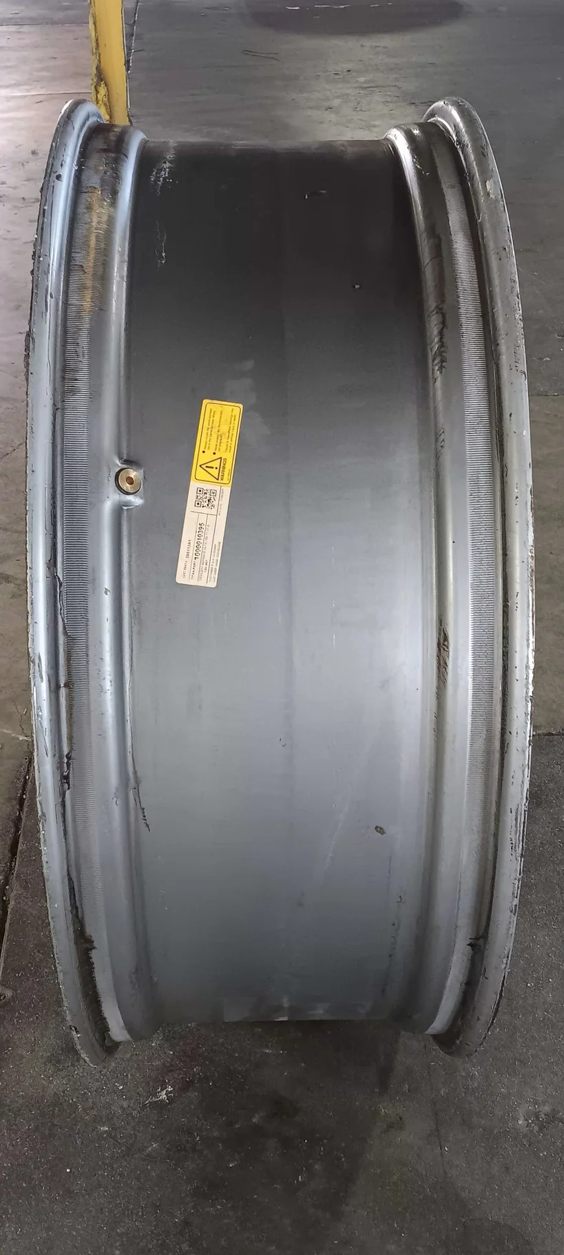 Take-Off 16 X 46 10-13.19-11.07-9.13 Titan Dual Case Silver Wheel image 4