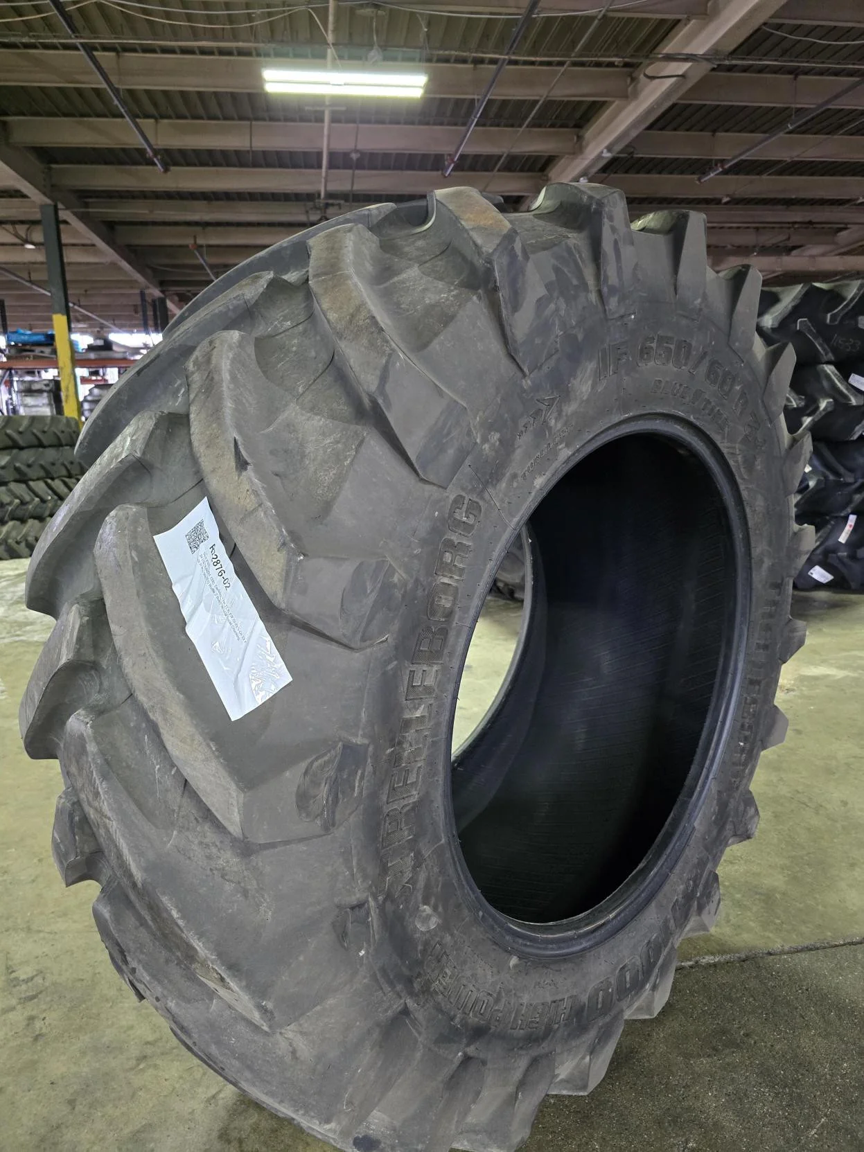 Used IF650/60R34 159D Trelleborg HP TL R-1W 70-75% image 2