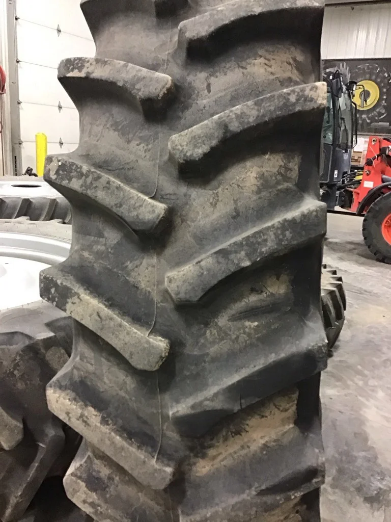 Used 480/80R50 159B Firestone Deep Tread 23 TL R-1W 80-85% On 15 x 50 (10-13.19-11.07) Dual Wheel image 4