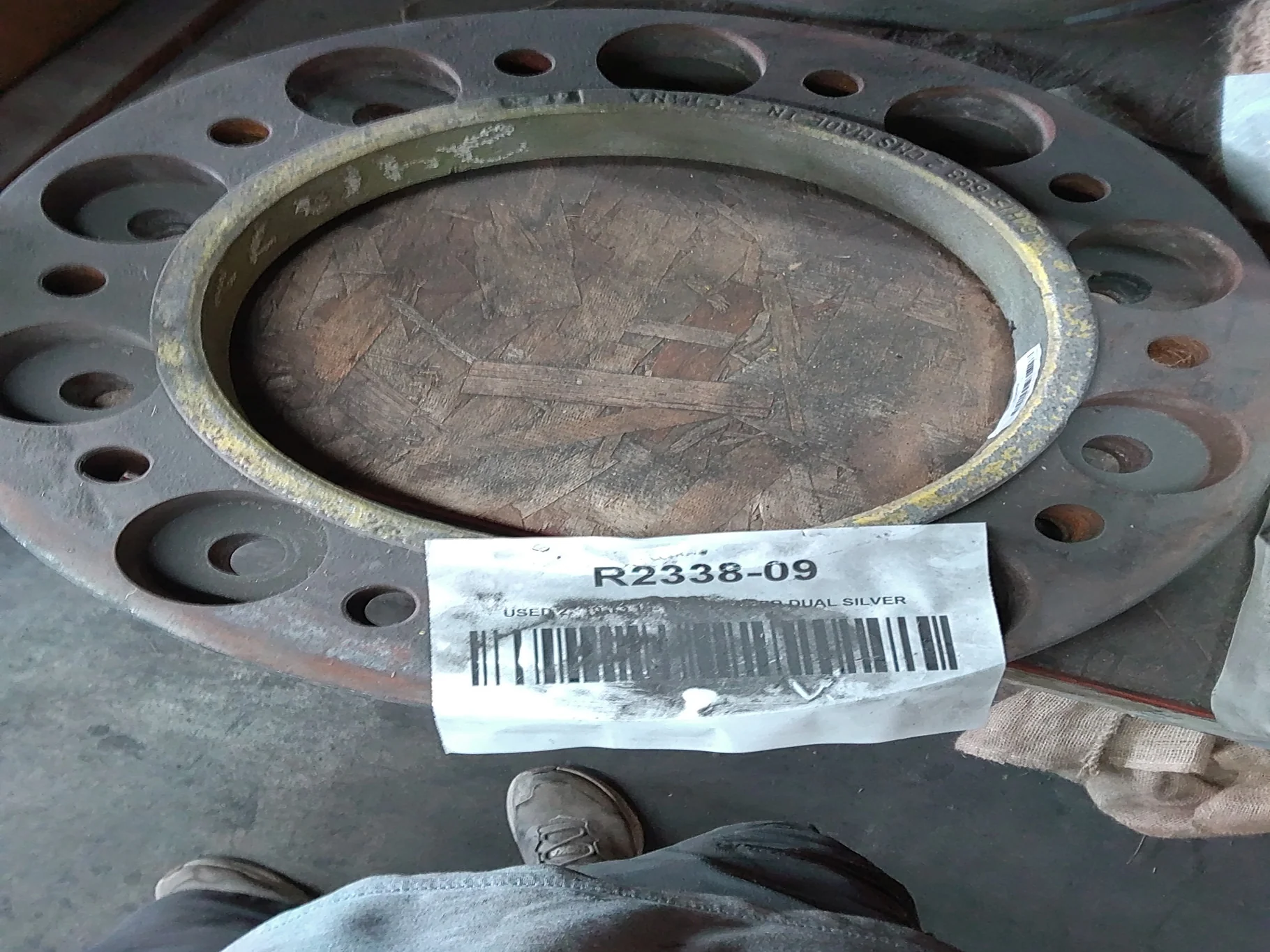 USED 2" SPACER 10-13.19-11.09 DUAL SILVER