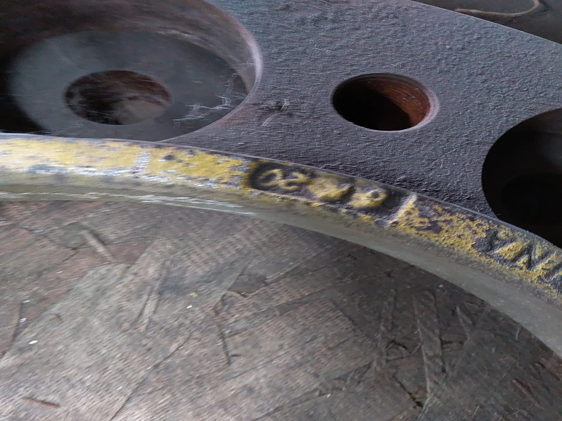 USED 2" SPACER 10-13.19-11.09 DUAL SILVER image 3