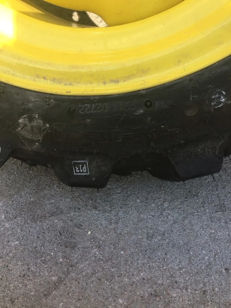 Take-Off 23x8.50-14 101A2 Galaxy Marathoner TL R-4 95-100% On 7 X 14 (6-6-4.62) JD Implement Wheel image 3