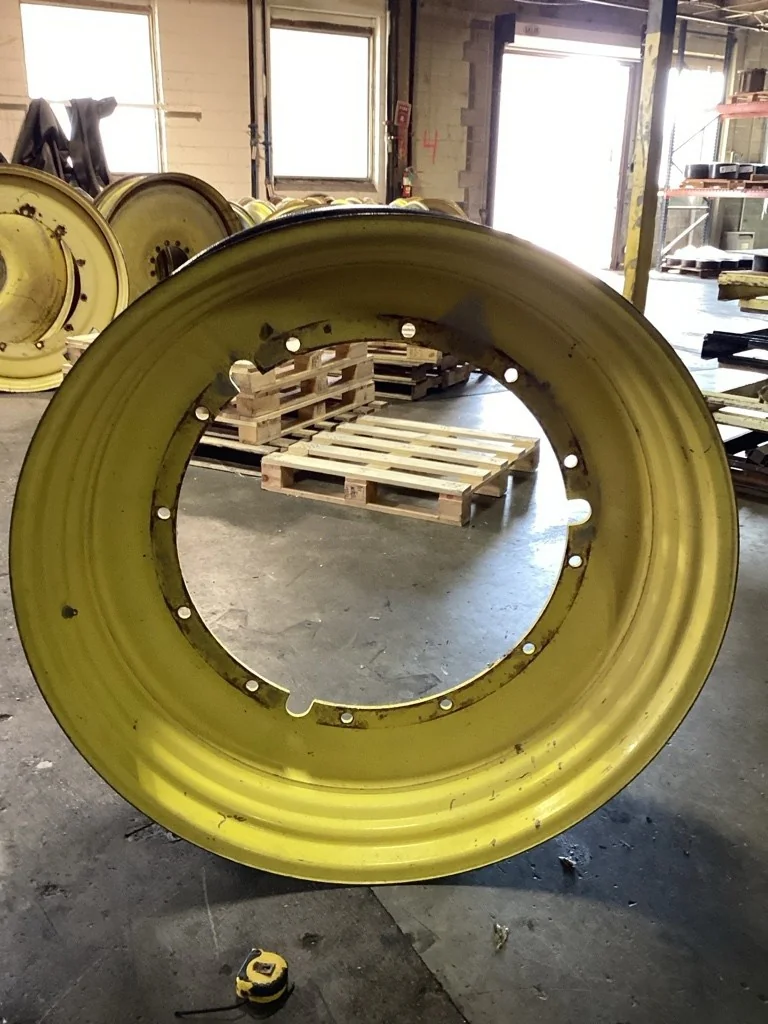 Used 13 x 46 12-32.047-30.078 Titan JD Rim & Rail (Mild Rust Paint In Fair Condition)