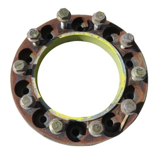 USED 2" SPACER 10 BOLT YELLOW (NO HDWR) (20MM)