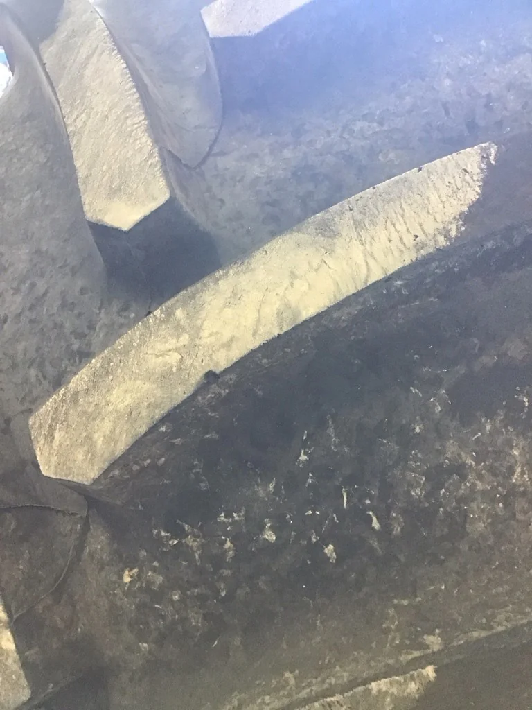 Used 710/60R30 162A8 Mitas SFT TL I-3 75-80% On 23 x 30 10-13.19-11.07 Combine Agco Gray Wheel image 5