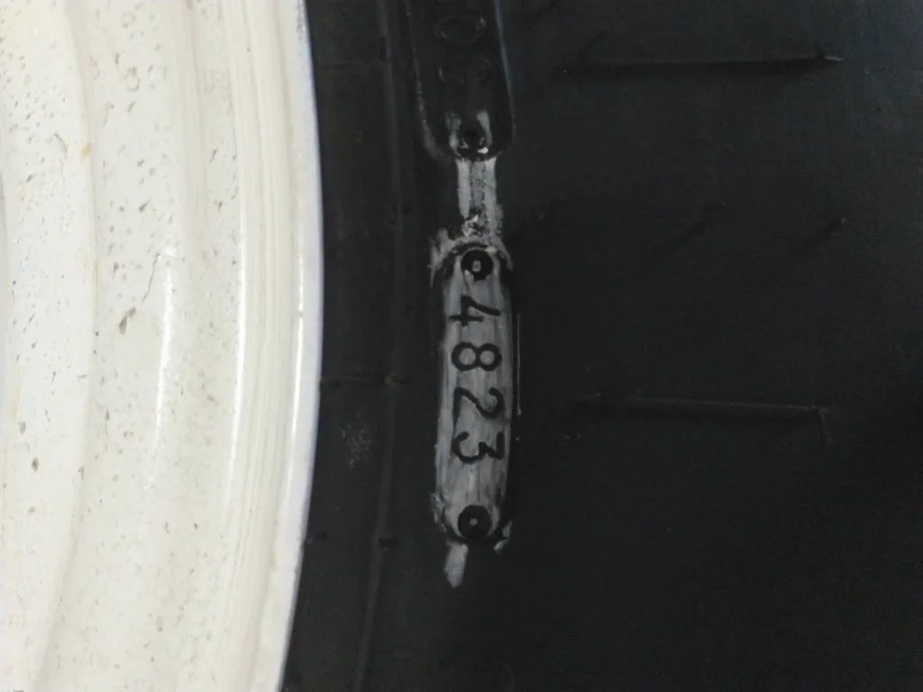 Take-Off 580/70R26 160A8 Goodyear All Weather Radial TL R-3 95-100% On 20 x 26 (10-13.19-11.07) image 3
