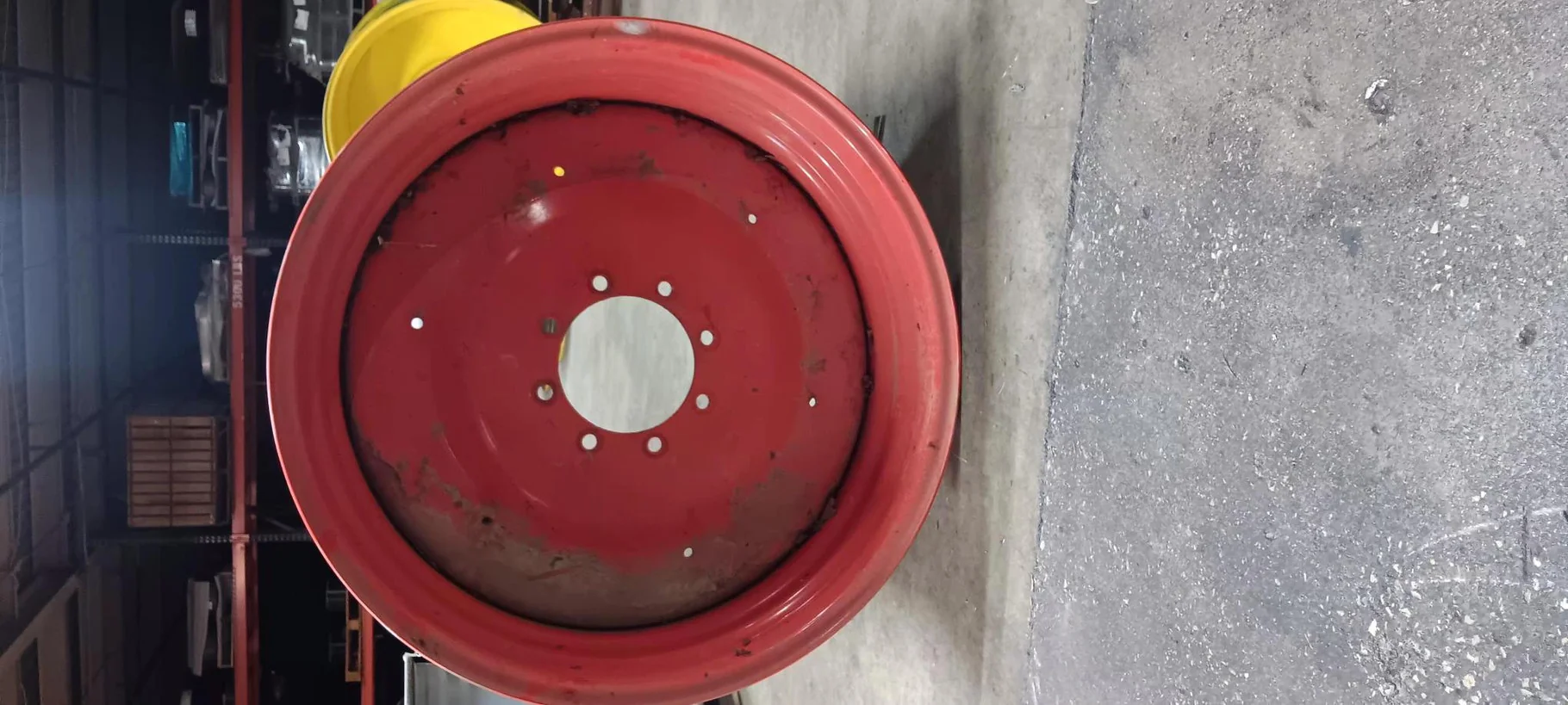 Take-Off 20 X 38 8-10.82-8.78 Kubota Orange Wheel image 4