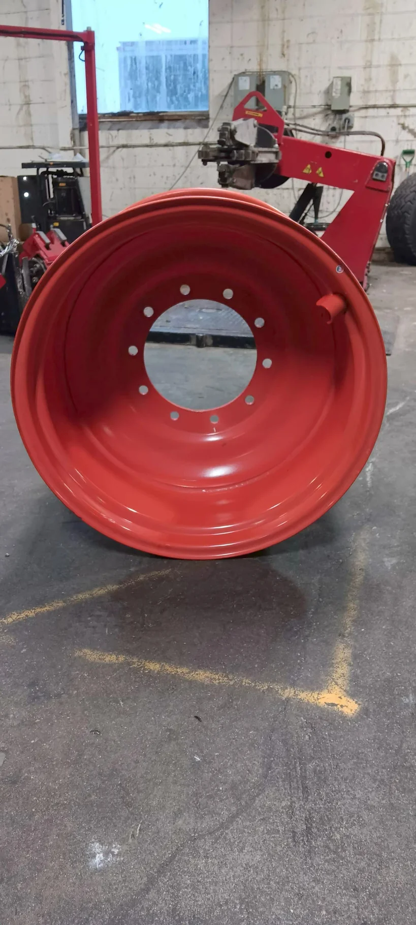 Take-Off 18 X 28 10-13.19-11.07 Solid Kubota Orange Wheel